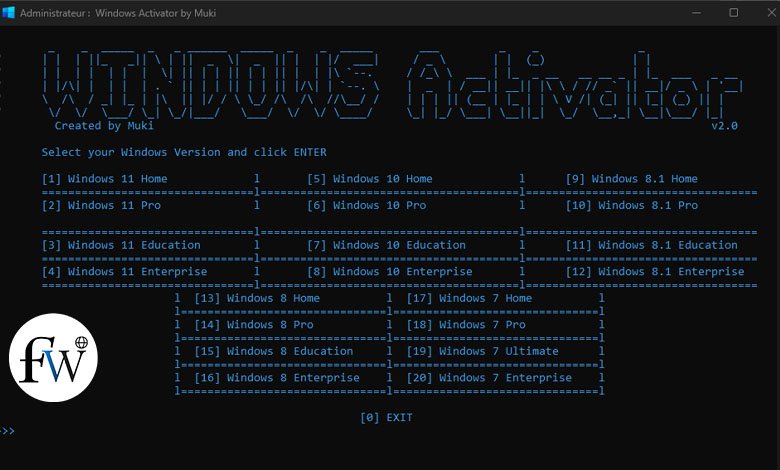 Alternatives de kms pico pour activer windows 10 et 11