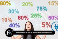 Modifier modifier le Prix des produits en masse pour WooCommerce en 1 clic