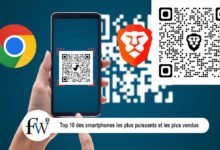 générer un code QR authentique avec chrome ou Brave