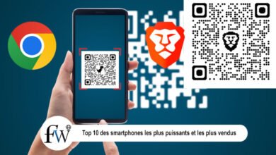 générer un code QR authentique avec chrome ou Brave